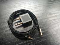 Przejściówka Do Samolotu 2x Jack 3.5mm Mono Stereo Adapter