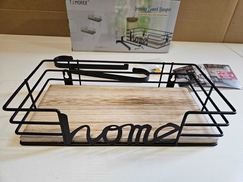 Wieszak na deskę do prasowania półka łazienkowa home
