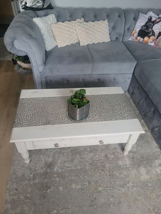 Stolik ława glamour