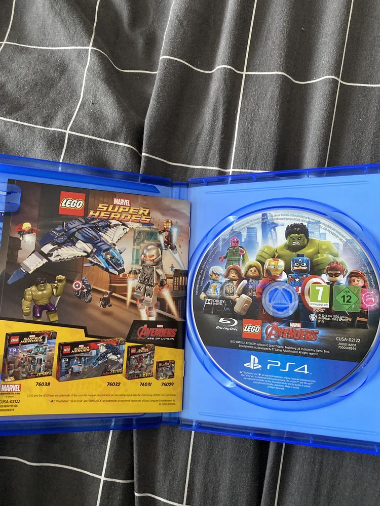 Jogo PS4 Lego Marvel Avengers!