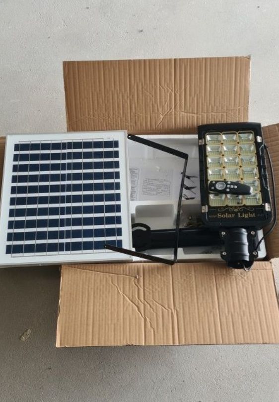 Słup do lampy solarnej