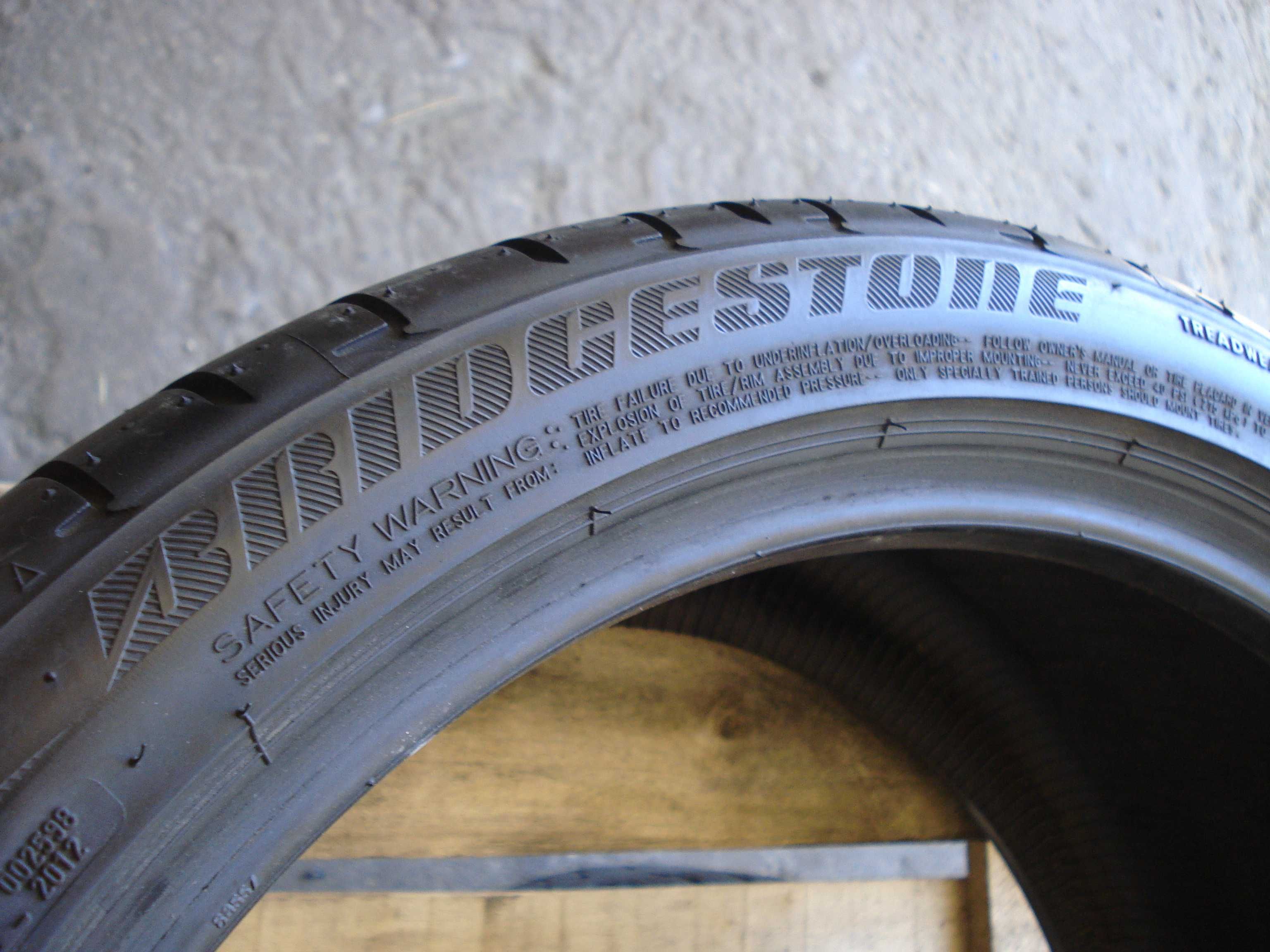 Bridgestone Potenza S001  245/35 r 18  1 - sztuka letnie