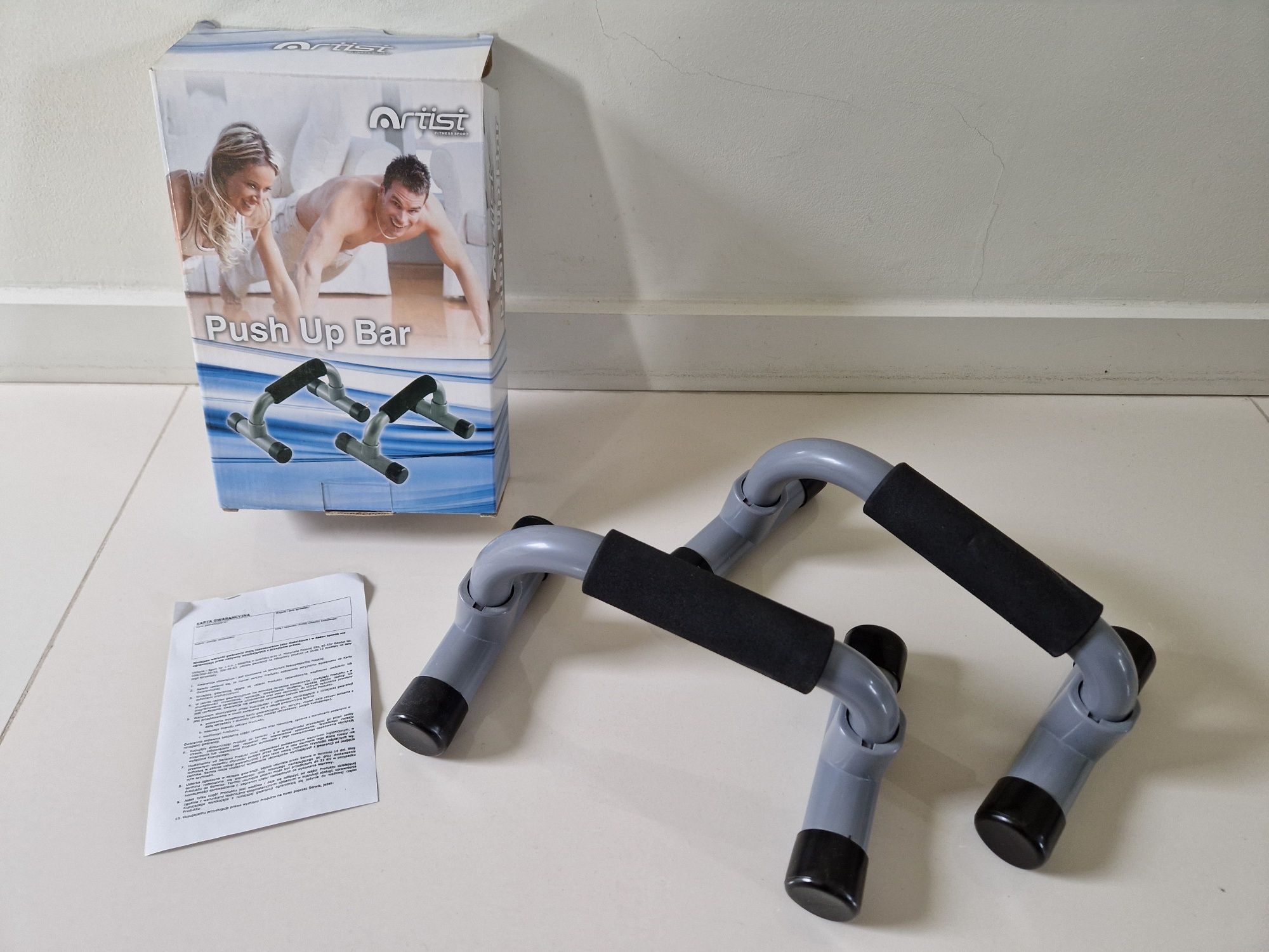 Poręcze do pompek push up bar