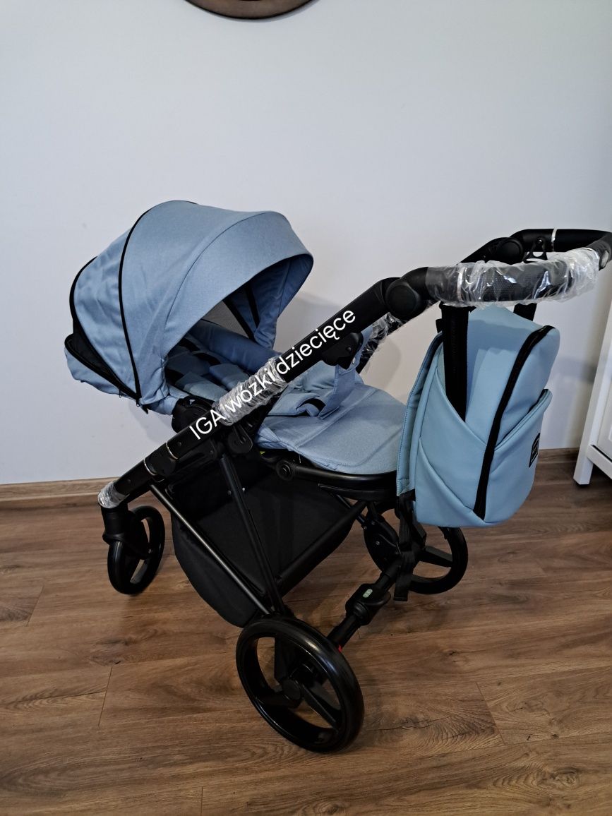 Wózek 2w1 Adamex Blanc PS-139, nowy (powystawowy)