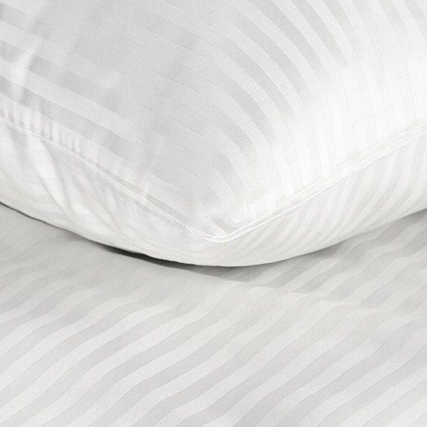 POŚCIEL 220x200/3 części poszewki 70x80 SATYNA BAWEŁNIANA Vera biała