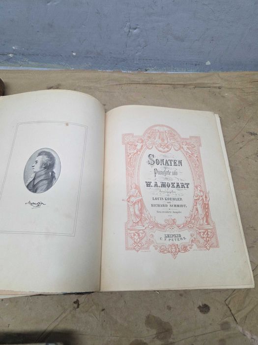 Sonaten fur W.A Mozart 1900r