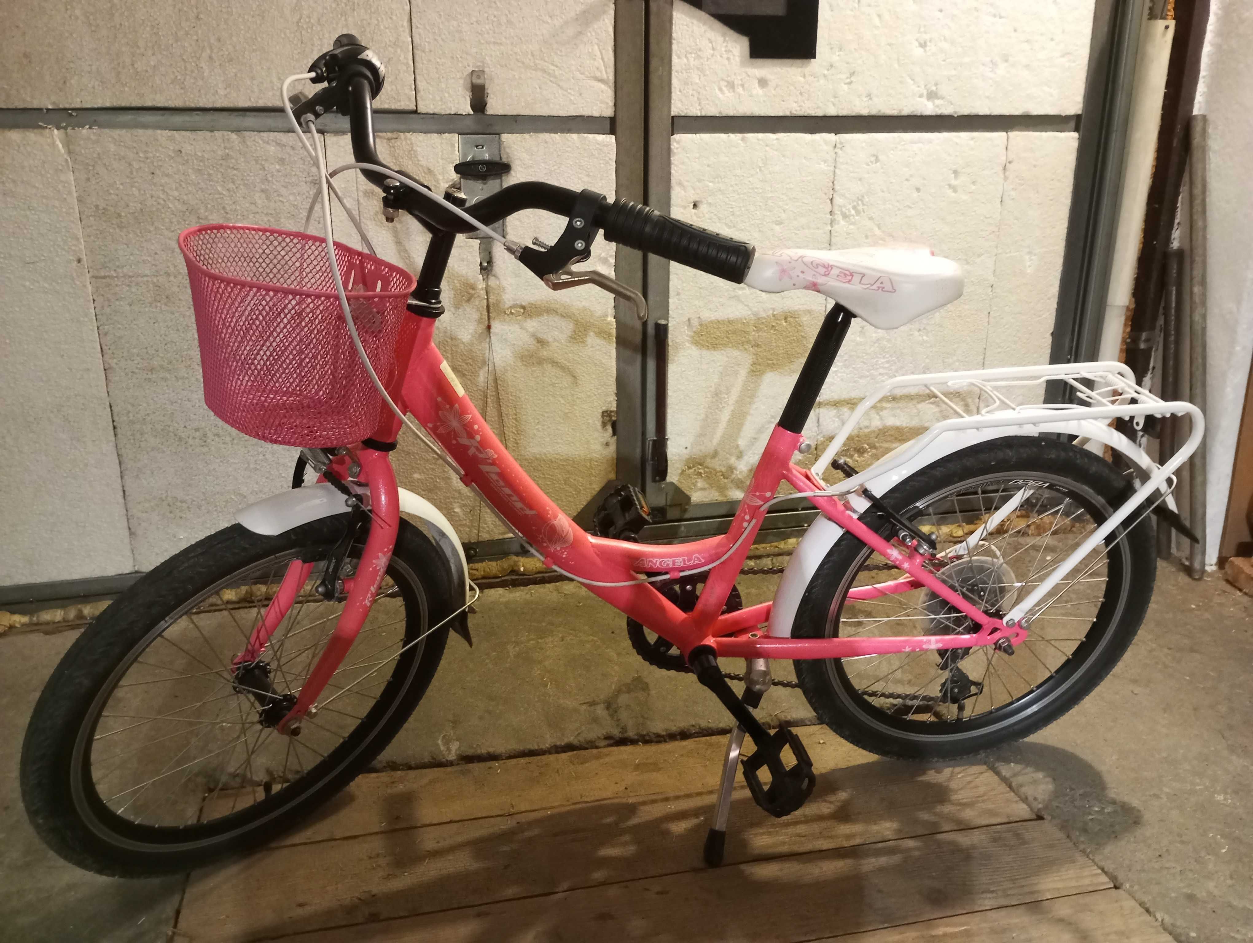 Rower r-land angela 20 różowy dla dziewczynki, jak nowy!