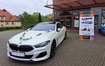 Samochód do Ślubu Auto na Wesele Piękne , Nowe BMW M850 GRAN COUPE