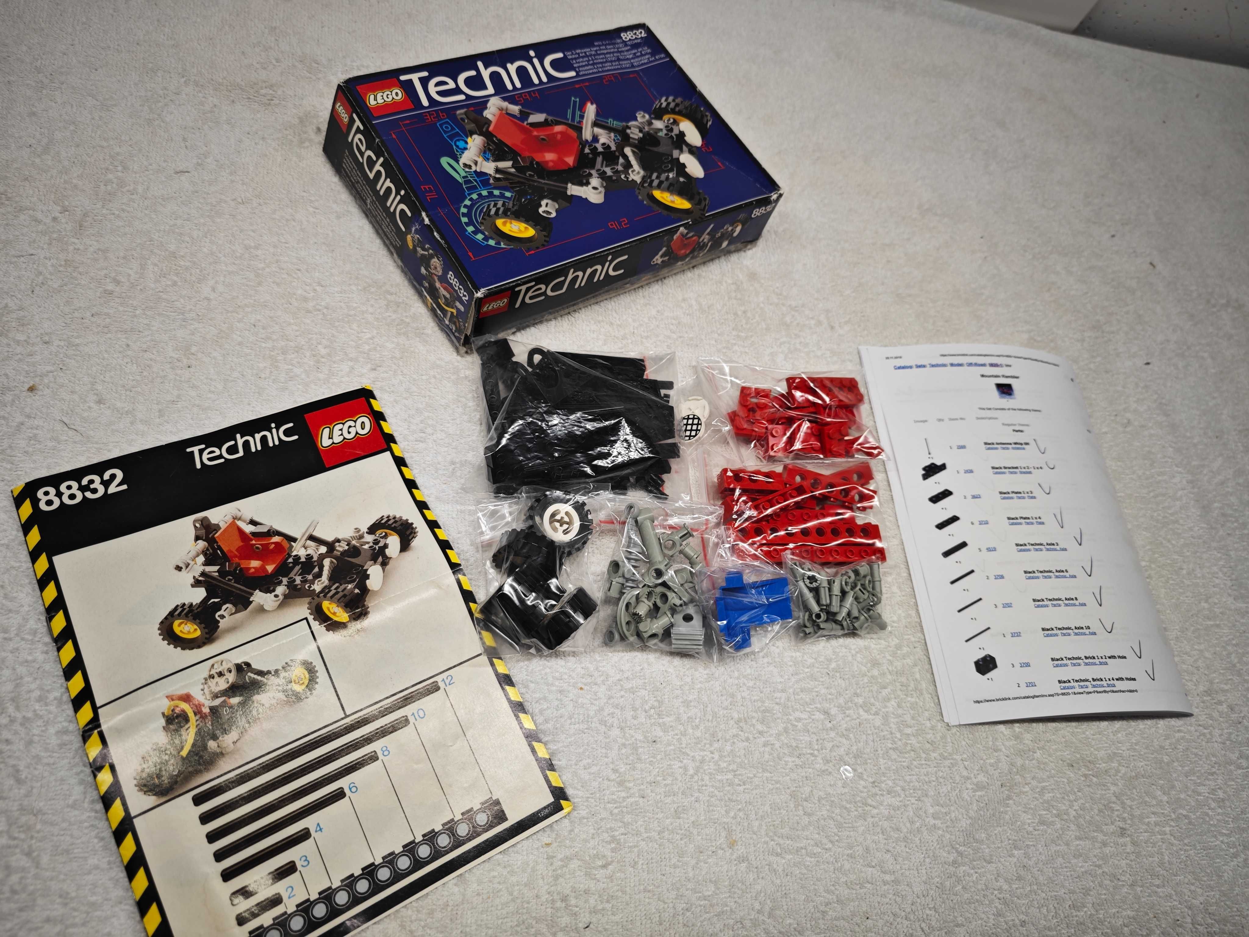 Lego Technic 8832 "Roadster"; 1988; [93]