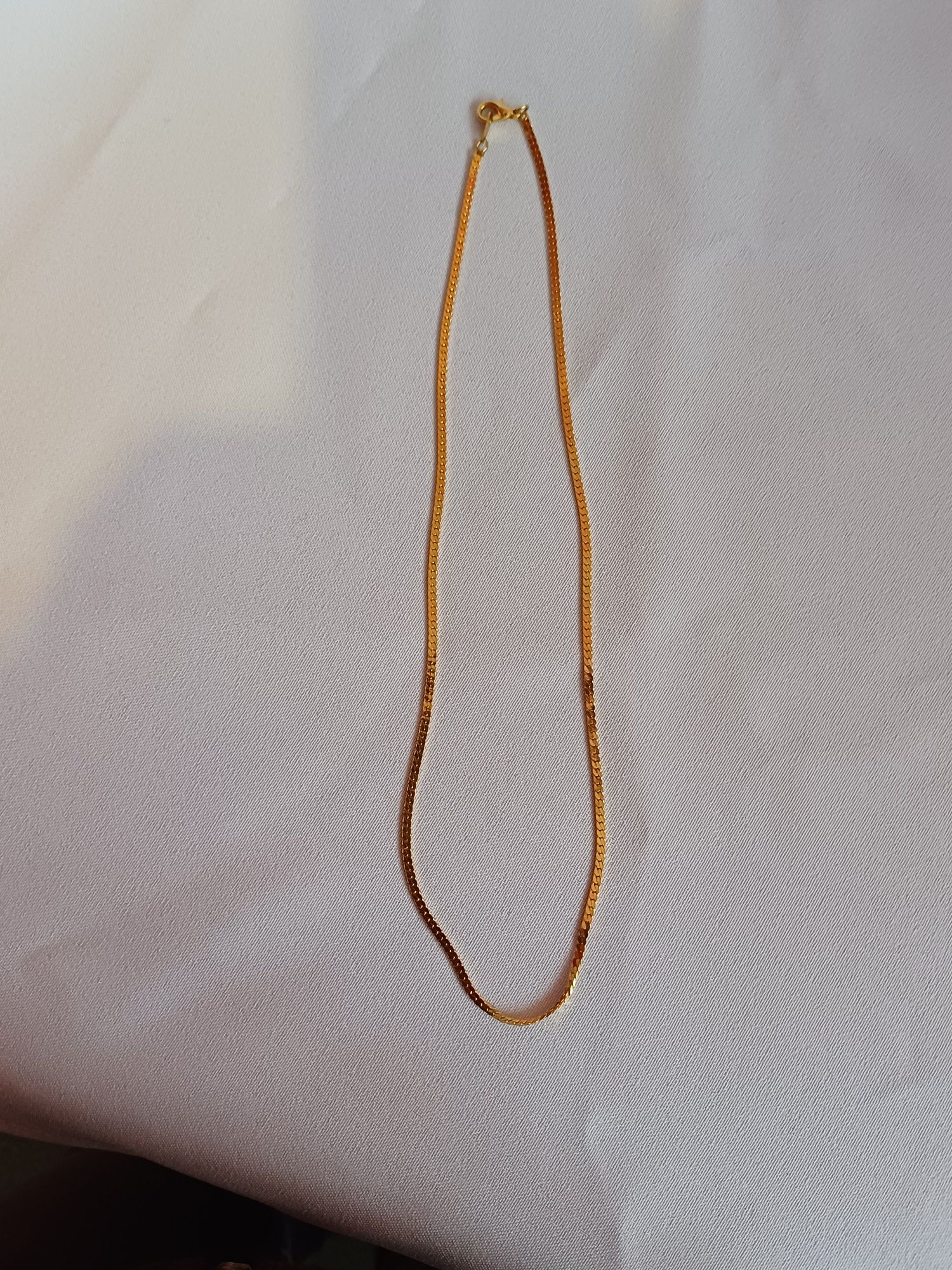 Łańcuszek złocony długość 40cm