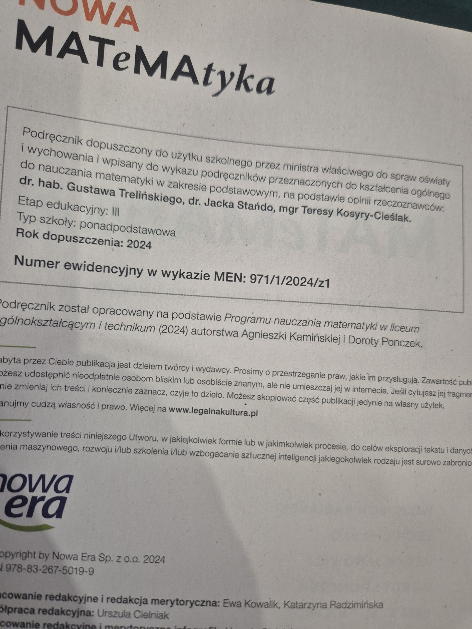 Nowa matematyka 1