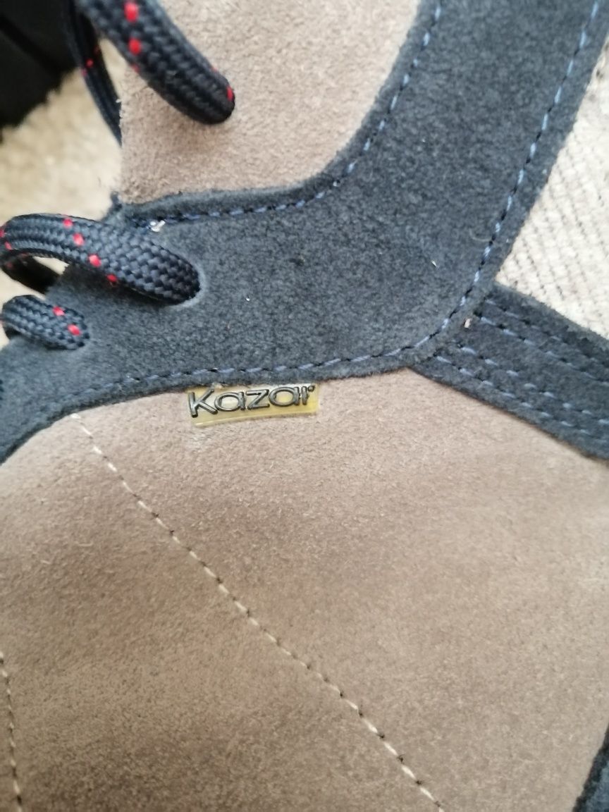 Buty skórzane męskie Kazar w rozmiarze 41