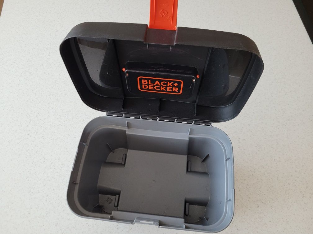 smoby 360202 black decker narzędzia wózek