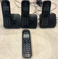 4x Telefon Panasonic KX-TGC210PDB