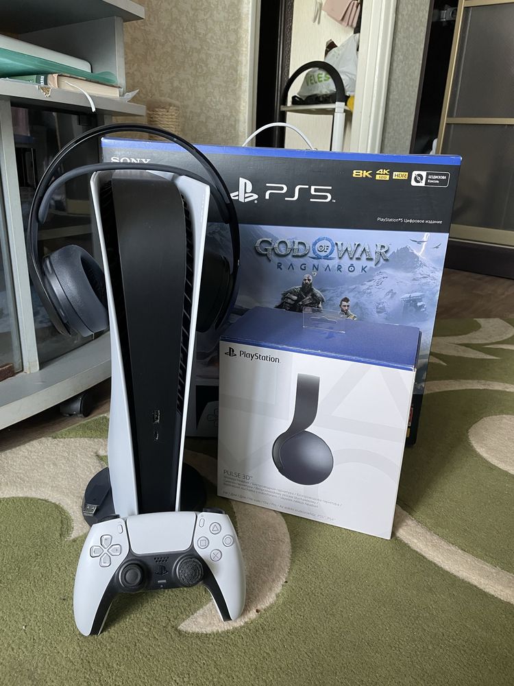Приставка Playstation 5 digital edition/пс5/плойка