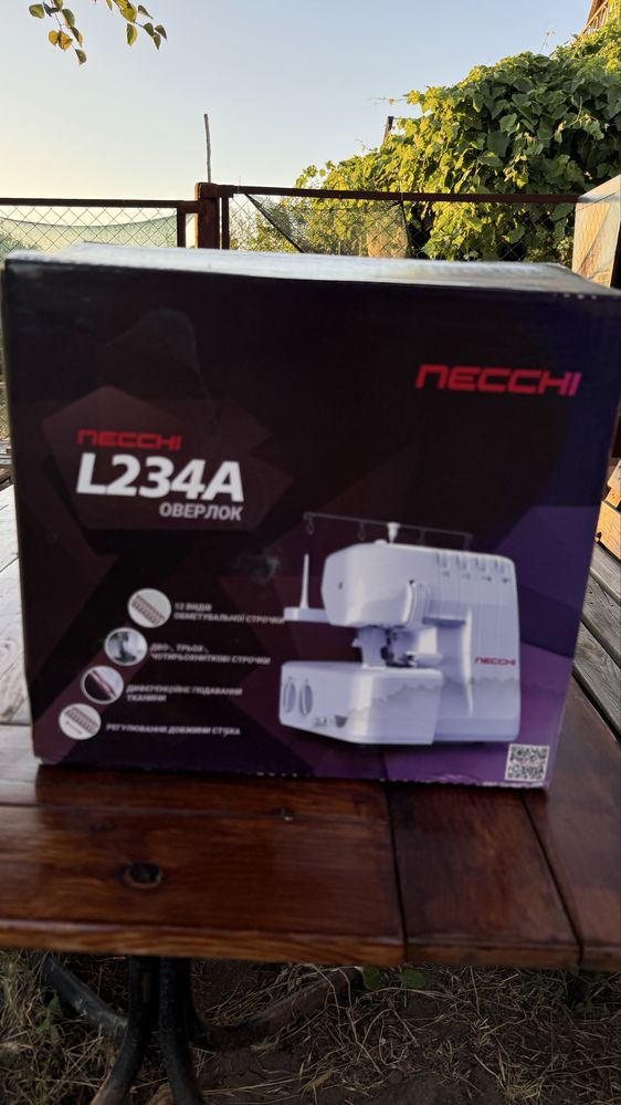 Оверлок necchi L234a
