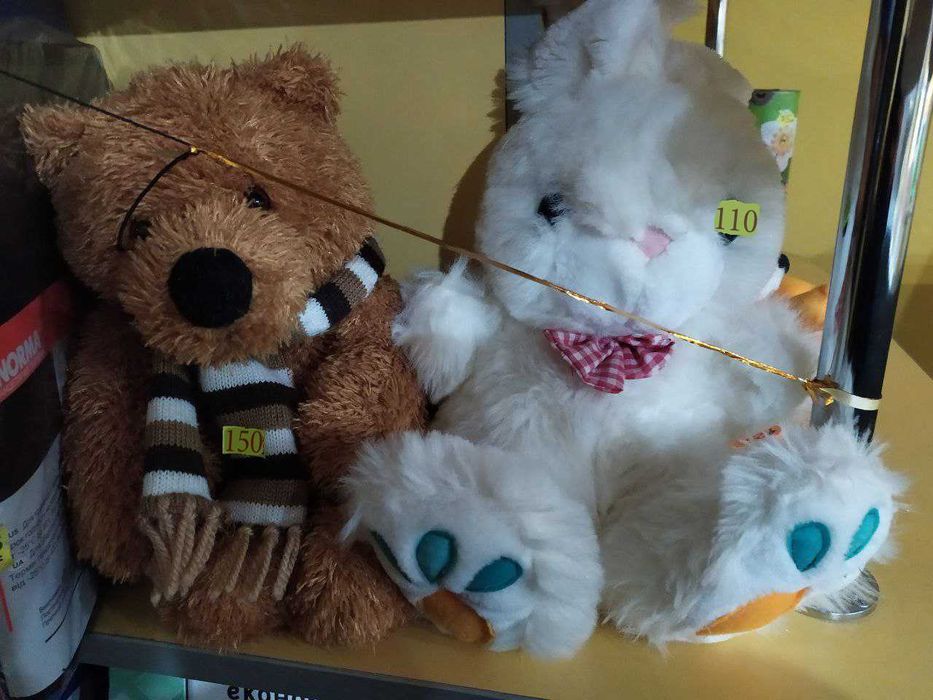 Игрушки мягкие бу