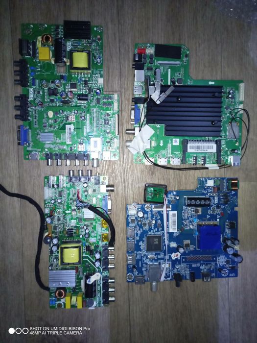 Разборка телевизора с разбитыми матрицами