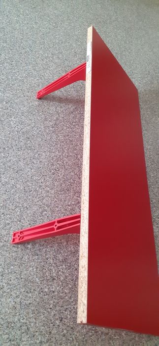 Półka czerwona Ikea