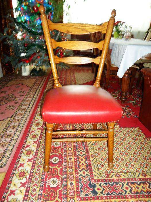 Krzesło krzesła drewniane dębowe bukowe 4 szt. solidne