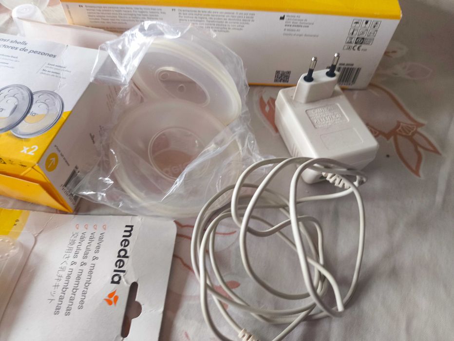 Bomba Medela Mini Electric+40 sacos+válvulas e membranas+Biberão Calma