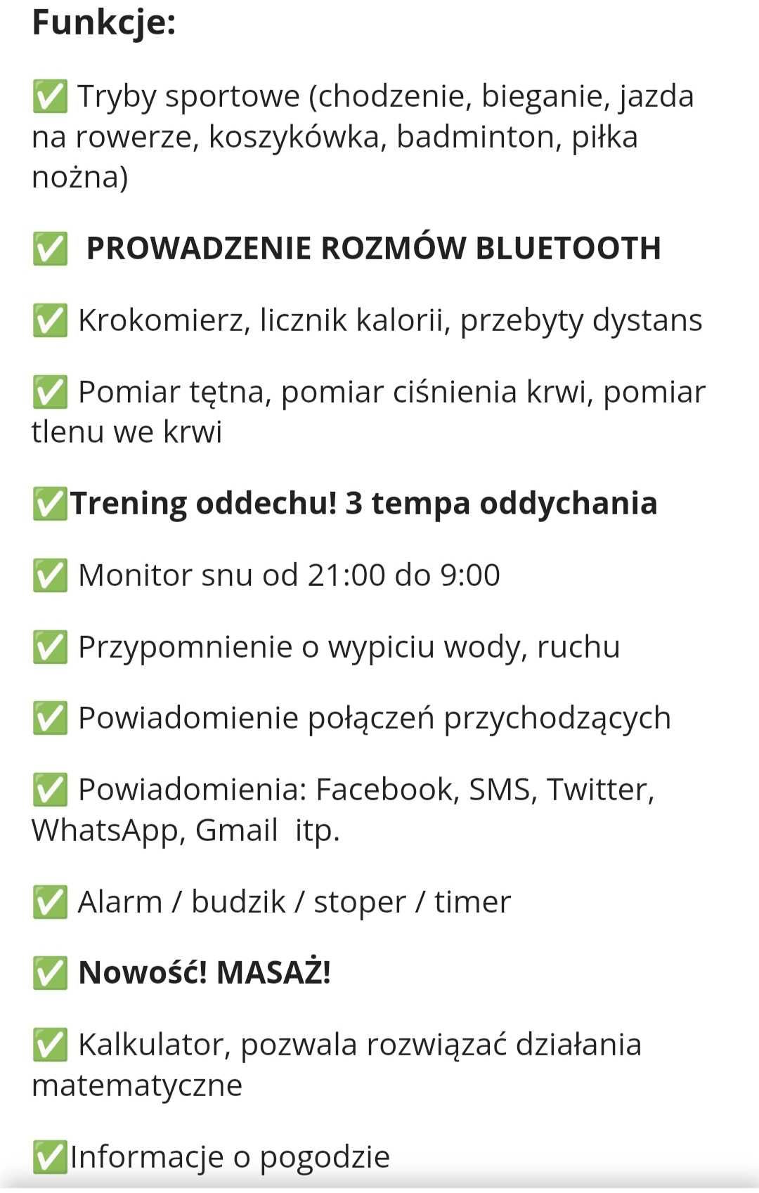 Sprzedam smartwatch