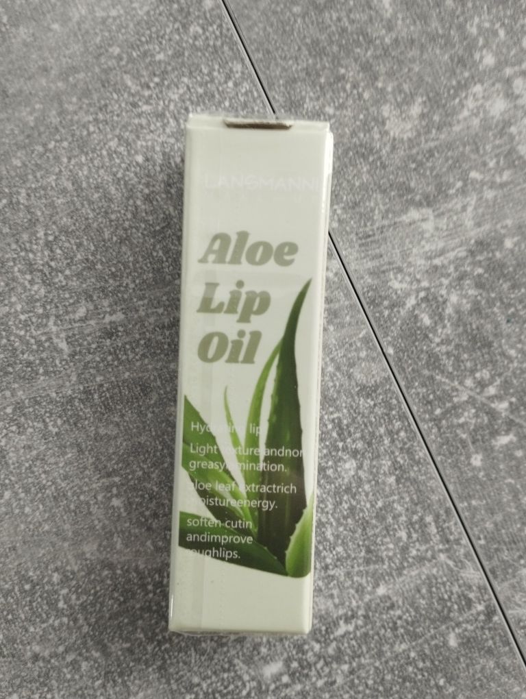 Nowy aloesowy bezbarwny olejek do ust błyszczyk pomadka aloes szminka