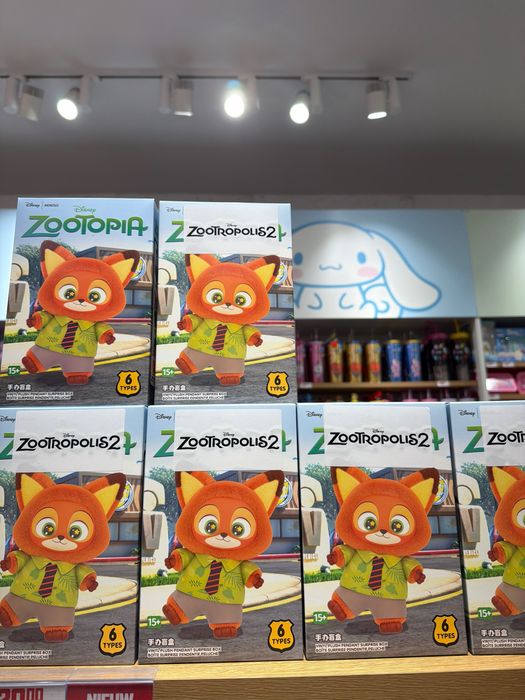 ОРИГІНАЛ НОВИНКА ‼️ Зоотрополіс Zootopia Мінісо іграшка брелок