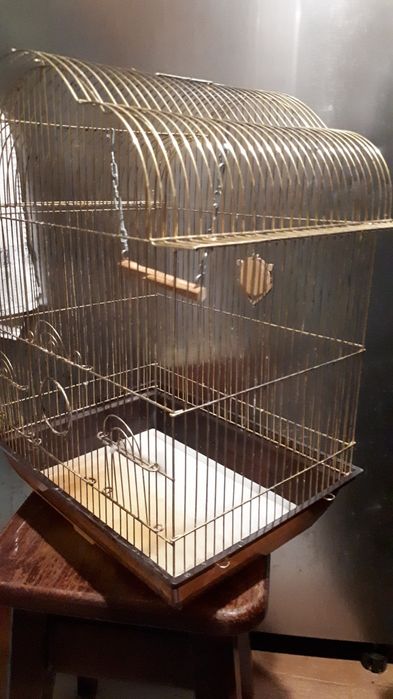Клітка для папуги, птаха 43×48(h)×28 см