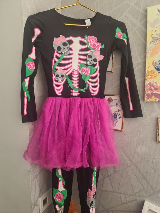 Костюм на Halloween череп