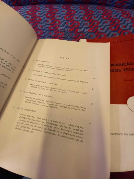 Introdução aos Métodos Estatísticos dois volumes