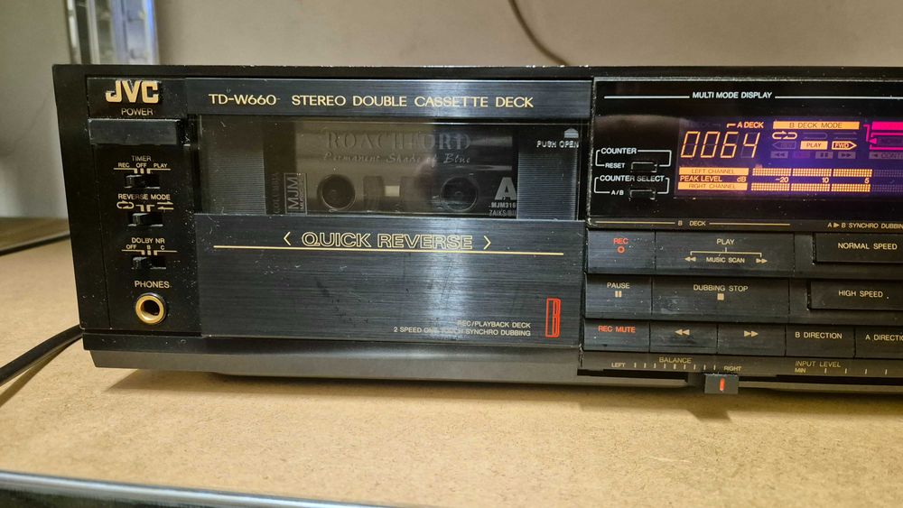 Magnetofon JVC td-w60 dwukasetowy