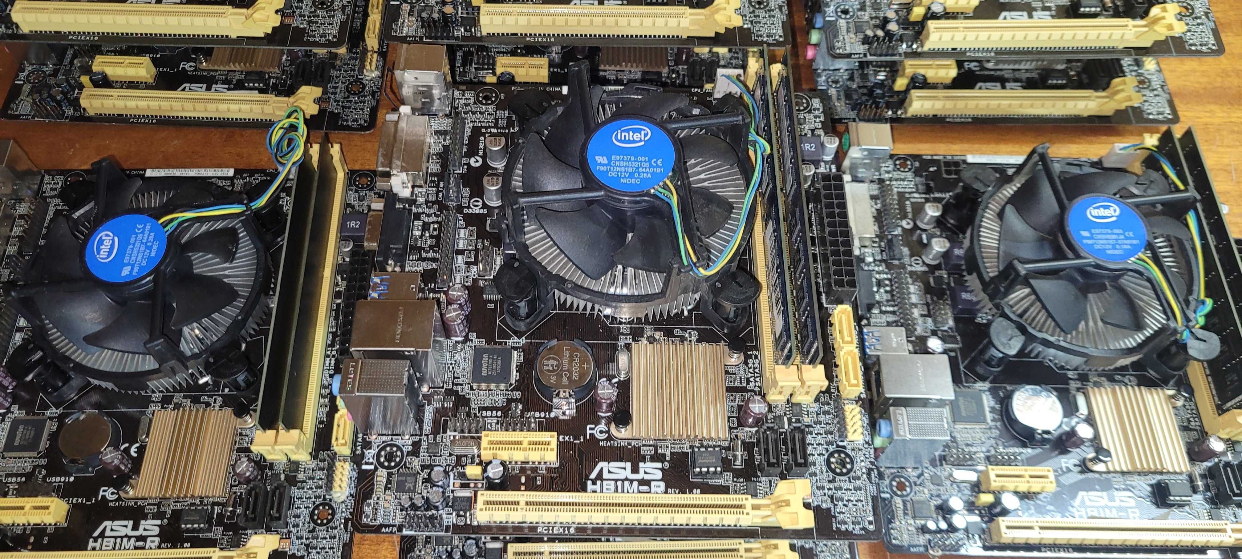 Комплект LGA 1150 ASUS H81M-R + i5 4460s 4x3.3GHz BOX + 8GB DDR3 com