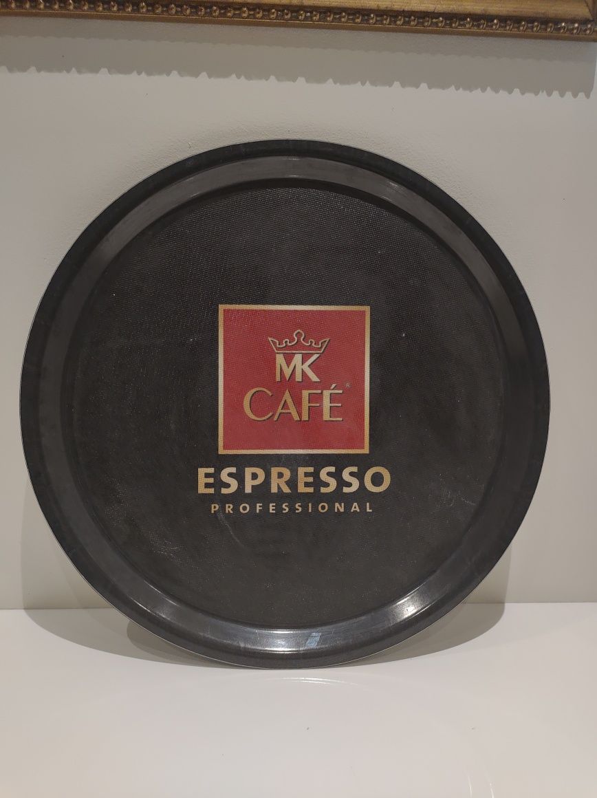 MK Café czarna taca 38 cm Espresso Professional