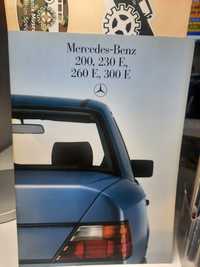 Prospekt Katalog Mercedes w124-Benzin