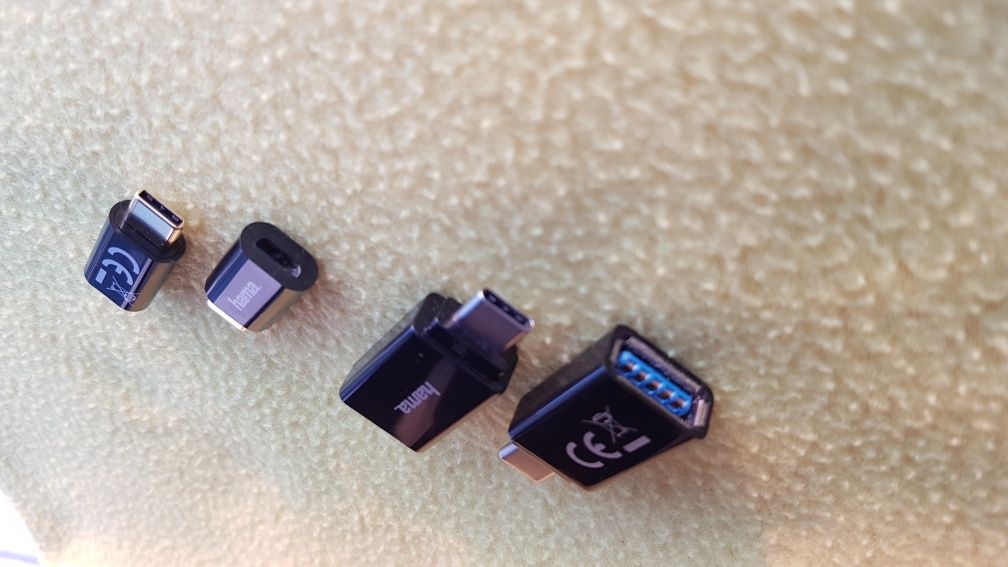 Hama OTG - USB C ;  Adapter przejściówka z micro USB na USB C