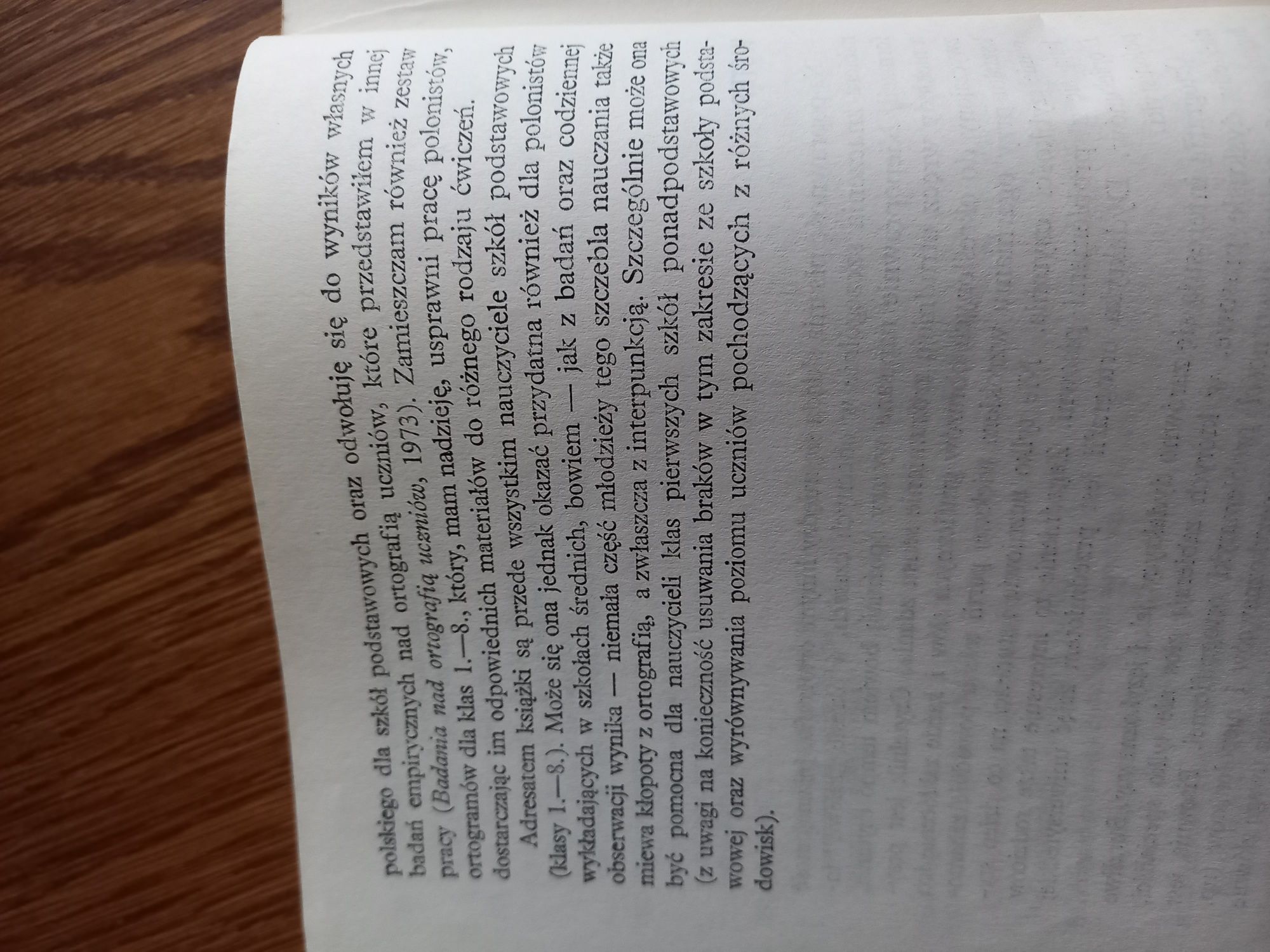 Dydaktyka ortografii i interpunkcji. Edward Polański