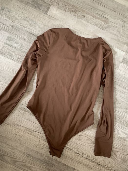 Czekoladowe brazowe body marki Shein rozmiar L
