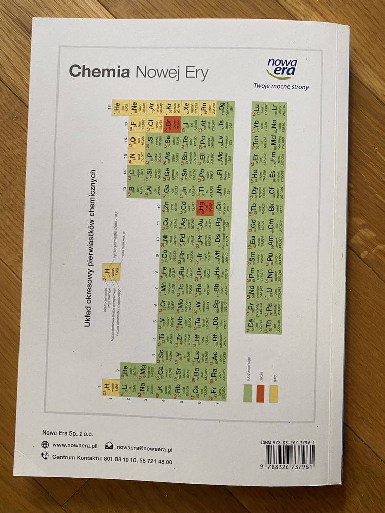 Chemia 7 podręcznik Nowa era