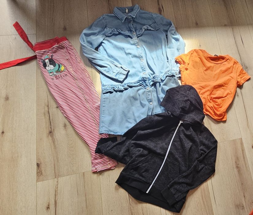 Duża paka ciuchów Zara Nike H&M 44 szt. 13-14, Dziewczyna Poznań