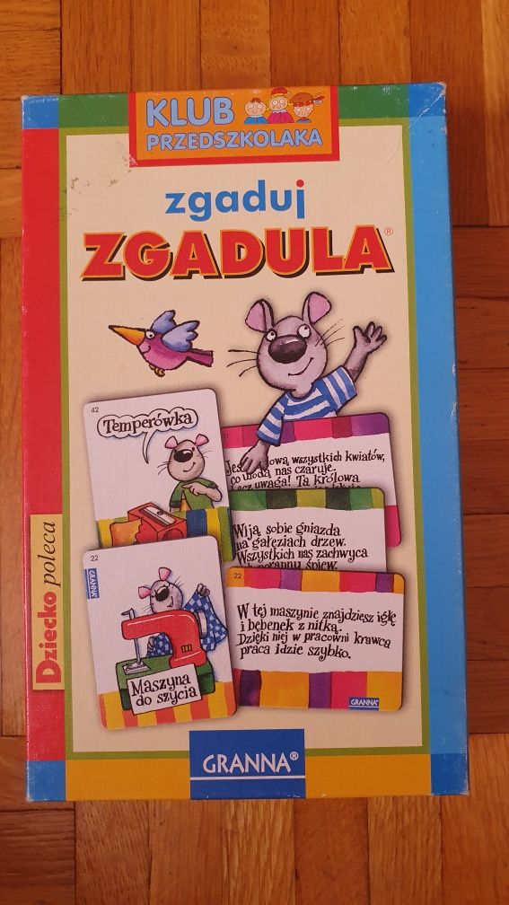 Zgaduj zgadula Granna klub przedszkolaka
