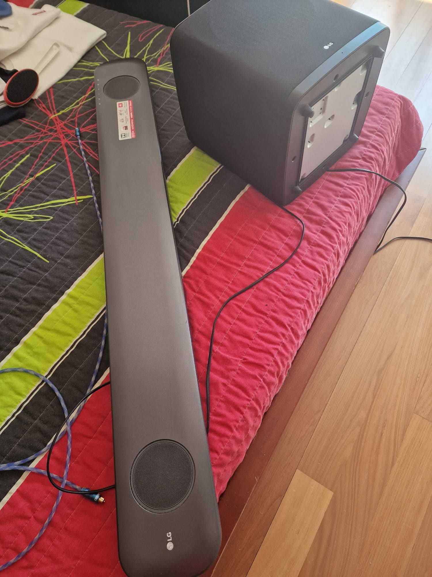 LG Sound Bar SJ9 500W RMS 5.1.2 Dolby Atmos Wifi