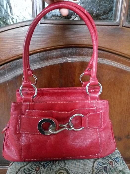 Дизайнерская сумка Joshua Taylor, новая, кож. красная