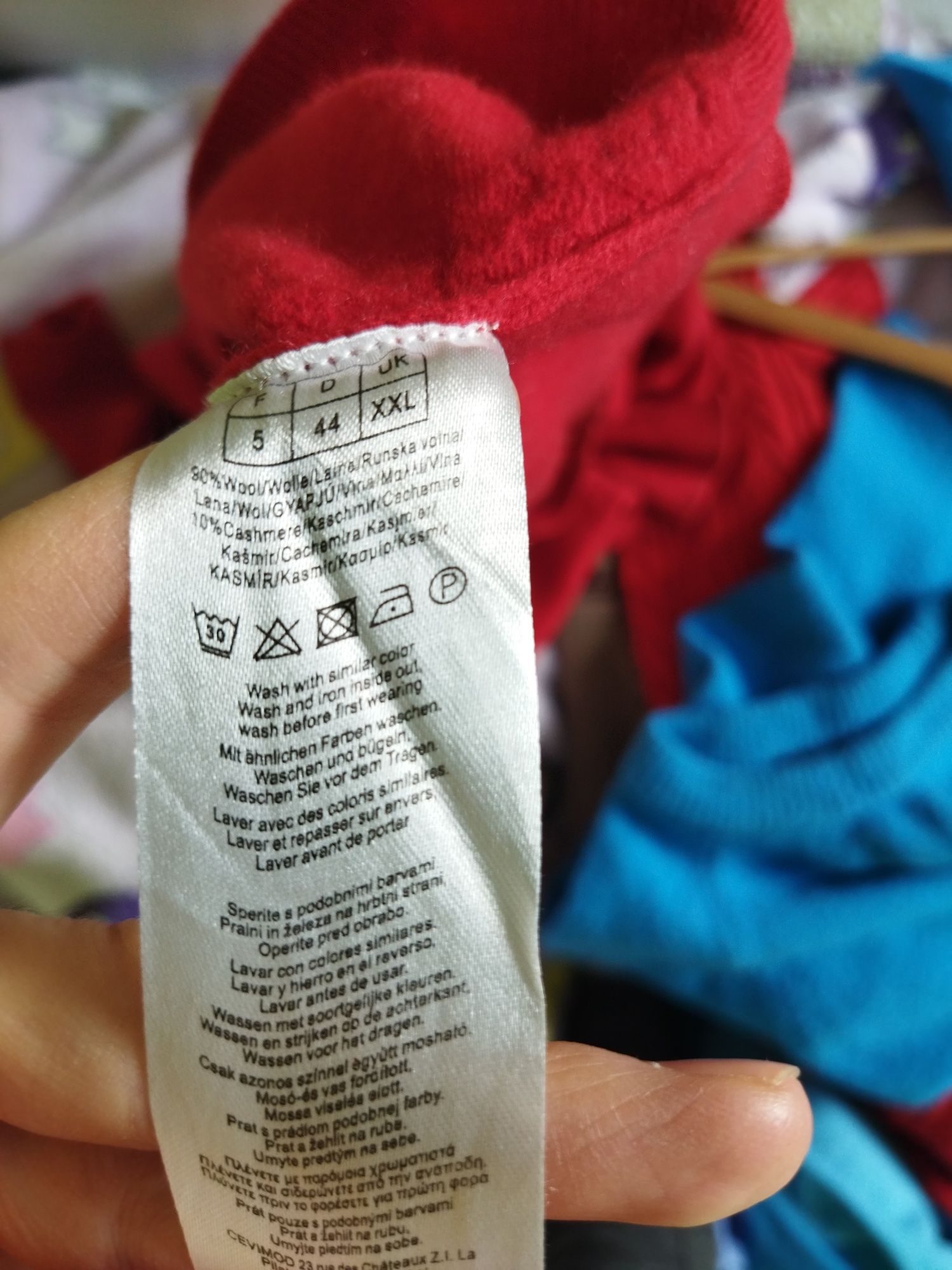 Sweter wełniany kaszmirowy 36-38-40 Diane Laury