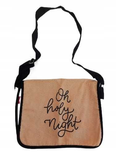 Torba bawełniana na zakupy z napisem