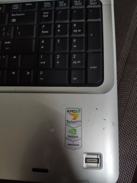 Ноутбук HP pavilion dv7 9500 17 дюймов