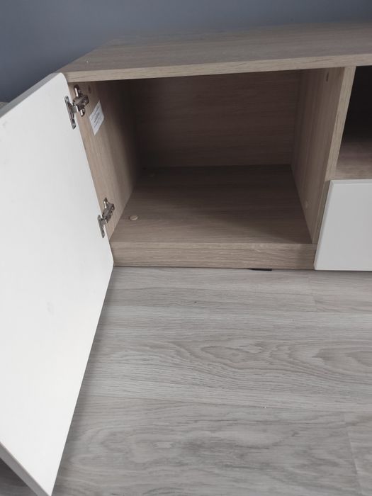 Szafka RTV biały połysk