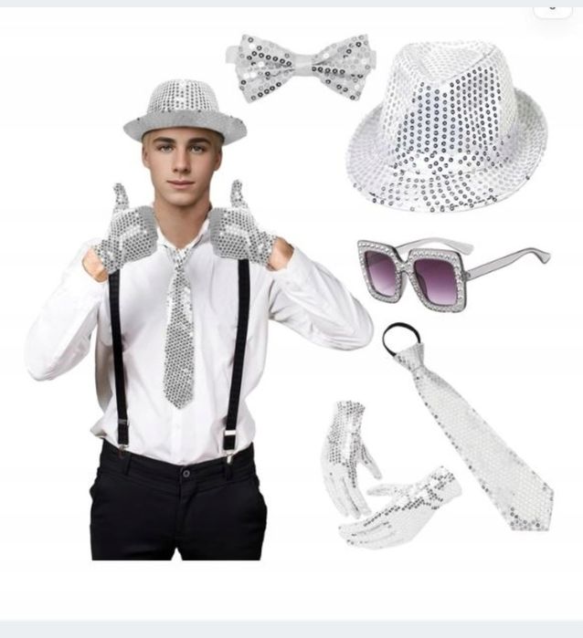 Strój przebranie kostium disco 70 i 80 lata XS/S