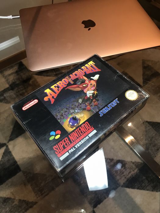 Snes Aero the Acrobat Super Nintendo Pal