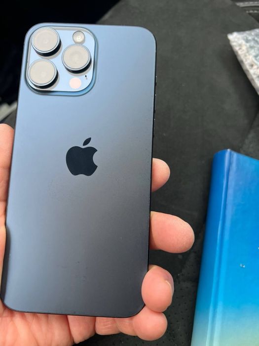 iPhone 15 Pro Max 512GB Blue — отличное состояние, батарея 89%